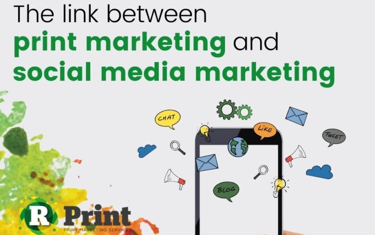 The Powerful Link Between Print Marketing and Social Media Marketing